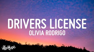 Olivia Rodrigo – drivers license Lyrics [upl. by Macintyre]