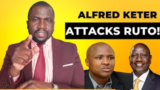 Watch Alfred Keter Tear Down William Ruto and UDA in Front of a Cheering Crowd in Rift Valley [upl. by Ateuqram]