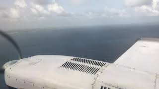 Cessna 414  St Maarten SXM to Anguilla AXA [upl. by Frank]