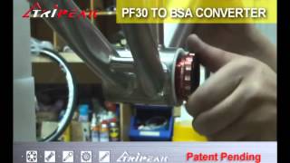 201302 PF30 to BSA converter installation [upl. by Jillane]