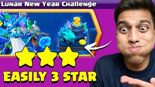 easiest way to 3 star Lunar New Year Challenge Clash of Clans [upl. by Ahcsas897]