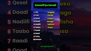 Sawaxili Iyo Somali somalia [upl. by Eizzil965]