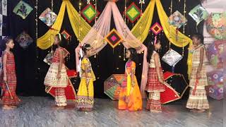 Chogada Tara kids dance  Easy dandiya dance [upl. by Anaud]