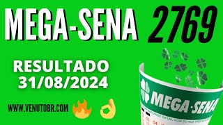 🍀 Resultado MegaSena 2769 [upl. by Festa]