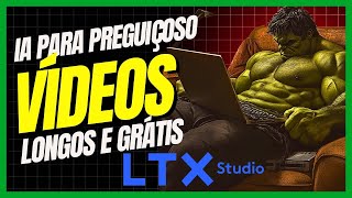 IA Fácil para Preguiçosos Transforme Ideias em Vídeos com LTX Studio [upl. by Genesa]