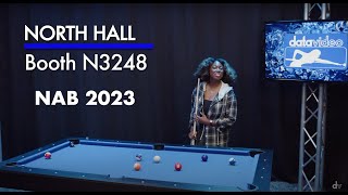 NAB SHOW 2023 精彩預覽 如何將BMD攝影機升級為可遙控轉動的雲台攝影機｜Datavideo洋銘科技 [upl. by Anavoj]