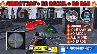 BGMI 34 AIMBOT OBB  BGMI AIMBOT NO RECOIL CONFIG 34  BGMI OBB AIMBOT 34 ZERO RECOIL OBB [upl. by Lauryn]