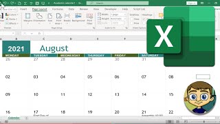 Creating a Calendar in Excel [upl. by Hare922]