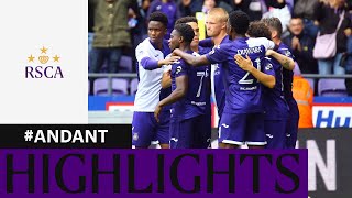 HIGHLIGHTS RSC Anderlecht  Antwerp FC  20232024 [upl. by Anitsrhc]