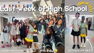 I VLOGGED MY LAST WEEK OF HIGH SCHOOL I guard of honour walk muck up day year 12 assembly [upl. by Nnylylloh]