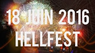 Feu dartifice  Hellfest  18 juin 2016 HD [upl. by Marcella]