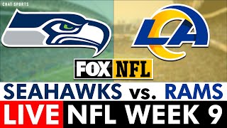 Seahawks vs Rams Live Streaming Scoreboard PlayByPlay Highlights amp Stats  NFL Week 9 On FOX [upl. by Bouchier]