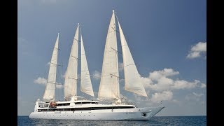 Sail in Luxury Aboard Le Ponant Sailing Vessel  ExpeditionTrips [upl. by Sined339]