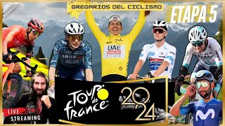 🔴EN VIVO Etapa 5🔥TOUR DE FRANCIA 2024  POGACAR EGAN BERNAL GAVIRIA CARAPAZ BIUTRAGO uci [upl. by Lana488]