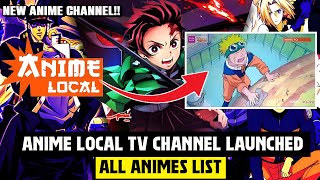 New Anime Channel Anime local Launched🤩  Anime local channel tata play  Anime local channel [upl. by Yard]