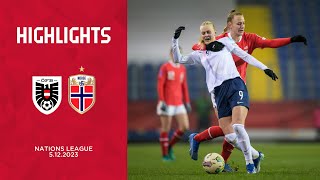 UWNL Highlights Austria  Norway 21 [upl. by Jarid]