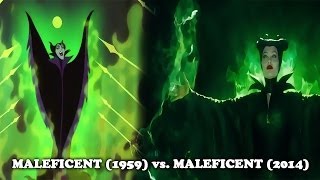 Sleeping Beauty 1959 vs Maleficent 2014 similarities [upl. by Irrep]