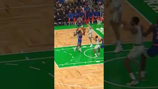 Celtics vs Knicks Big Block from Tatum 😵‍💫 Nba Knicks Celtics highlight [upl. by Ainot800]