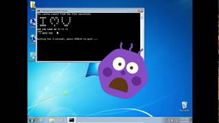 CMD Hacking  Virus Prank EXE 22 [upl. by Nike]