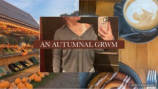 an chatty autumnal grwm 🍂✨🧸 [upl. by Anahsat437]