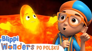 Wulkany  Blippi chce wiedzieć  Nauka i zabawa dla dzieci [upl. by Bernardina]