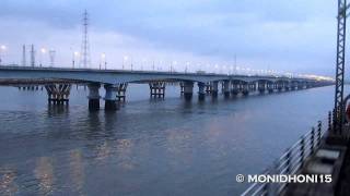 34 CROSSING THE VASHI BRIDGE  NAVI MUMBAI [upl. by Ayadahs]