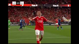 Kerem Aktürkoglu Benfica ilk Gol [upl. by Euqinommod]