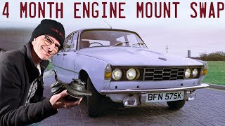 Rover 2000 4 month engine mount install [upl. by Haron950]