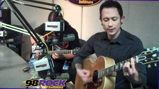 Trivium quotBuilt To Fallquot Live amp acoustic on 98Rock Baltimore [upl. by Nevins928]