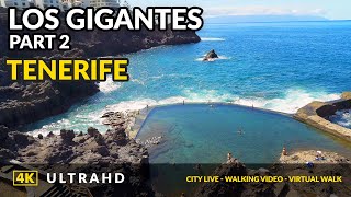 Relaxing Walk to Los Gigantes Part 2 ❤️ Tenerife 4K [upl. by Carri]