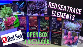 RED SEA CORAL COLORS FIRST LOOKOPEN BOX [upl. by Dnalyk]