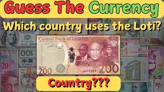 🌎 Guess the Country by Its Currency 💵  Fun World Money Challenge  💲 Guess The Currency 🌎 [upl. by Amikay]