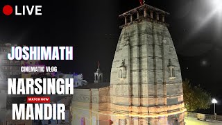 🔴LIVE NARSINGH MANDIR JOSHIMATH [upl. by Leffen]