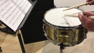 The Long and the Short of It  Snare Drum Solo [upl. by Batista504]