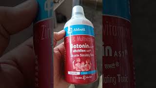 Betonin AS T  Lysine Zinc amp Multivitamin [upl. by Anelrac]