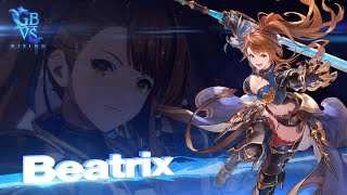 Granblue Fantasy Versus Rising – Beatrix Gameplay Trailer [upl. by Aistek373]