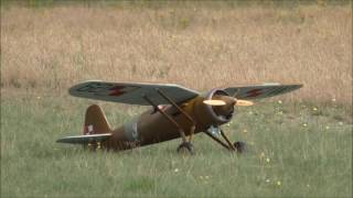 LOTNISKO BYDGOSZCZ FORDON Oblot Modelu RC PZL P11C Piloci Krzysztof Bajer i Damian Bajer [upl. by Lehet662]