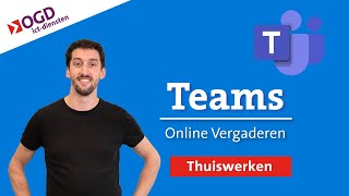 25 Teams  Online vergaderen amp optimaal thuiswerken  Office365 [upl. by Annad]