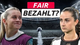 Werden Fußballspielerinnen gerecht bezahlt  FrauenfußballTalk mit KICKBALL [upl. by Naloj480]