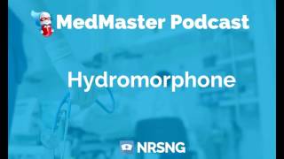 Hydromorphone Nursing Considerations Side Effects and Mechanism of Action Pharmacology for Nurses [upl. by Derna]