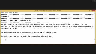 PLSQL  Bloques Anónimos [upl. by Jacques]