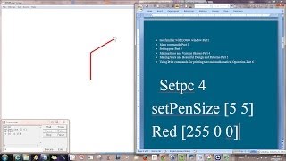 Important commands for Setting Logo Pen Part 3  MSWLogo [upl. by Ydnolem]