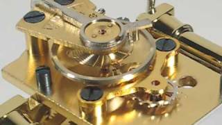 Hermle Carriage Clock Escapement [upl. by Magdaia]