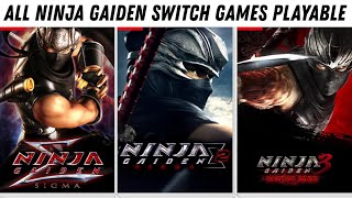 All Ninja Gaiden Switch Games Playable  Ninja Gaiden  Switch Emulator Games [upl. by Dukie]