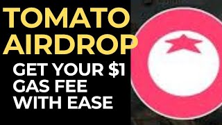 TOMATO AIRDROP PRACTICAL STEPS TO GET YOUR 1 GAS FEE INTO YOUR BITGET WALLET IkabaMichael [upl. by Scrivens]