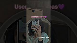 Username Ideas Instagram  Username for girls  username for boys  yt ytshorts aesthetic ig [upl. by Janek]