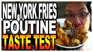 New York Fries Poutine Taste Test [upl. by Anjela335]