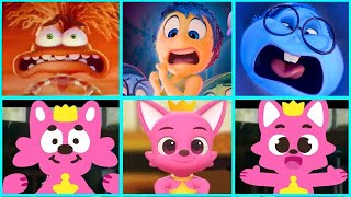 INSIDE OUT 2 ENDING VS PINKFONG Uh Meow All Designs Compilation [upl. by Hattie]