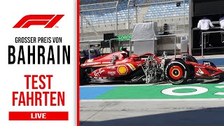 F1 Tests in Bahrain  PreSeason Testtage 2024 Tag 3 [upl. by Alit]