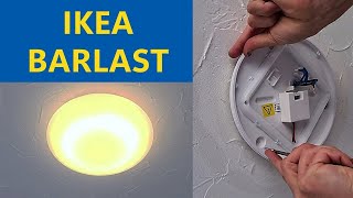 Ikea Barlast light installation [upl. by Mccahill]